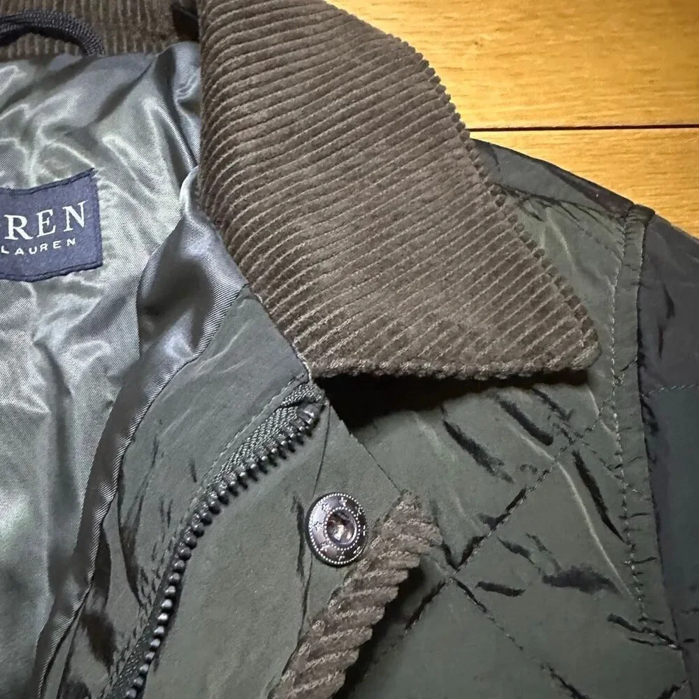 Lauren Ralph Lauren quilted barn jacket big boy12r